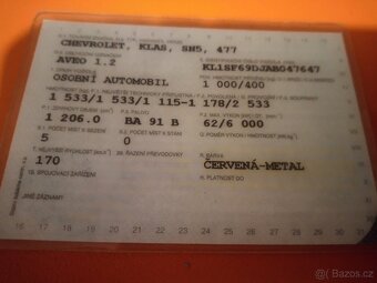Prodám zimní pneu na Chevrolet .1.2 - 2
