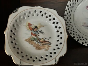 Čínský porcelán - talíře - 2
