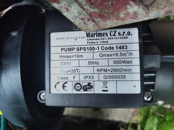 Bazénové čerpadlo Marimex SPS 100-1 - 2