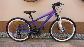 DÍVČÍ JUNIORSKÉ KOLO STERN ACTION GIRL 24" 8-12LET - 2
