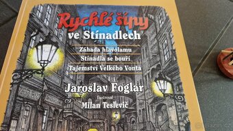 Jako N.O.V.Á. kniha Rychlé šípy ve Stínadlech-sběratelská ed - 2