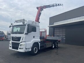 MAN TGS 28.500 6x2 - valník s hydraulickou rukou - 2