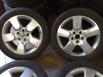 alu kola 5x112 r17 original škoda octavia scout 225/50/17 - 2