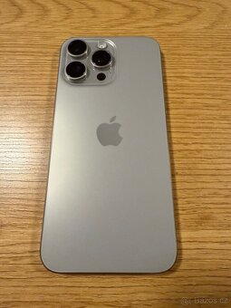 iPhone 15 Pro Max 256 GB přírodní titan - 2