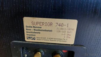 Reprosoustavy Heco Superior 740-1 s perfektním zvukem - 2