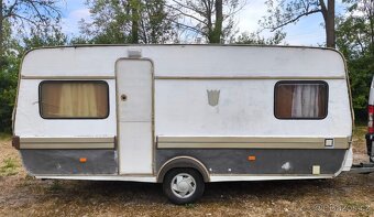 Prodám levný obytny přívěs karavan na pevné stání - 2