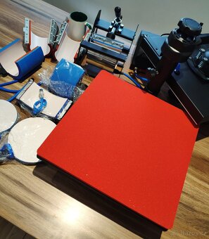 Termolis 8v1, tepelný lis na tričká, textil - 2