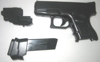 Airsoft zbraň Glok -43 polokovová - Manuální Nova - 2