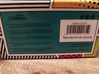 Narozeninová Škoda 105L Abrex - 2