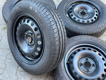 Letní sada 4x100 5J et35 Škoda Citigo 165/70 R14 - 2