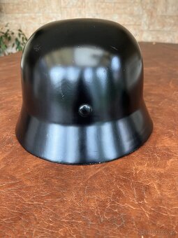 Retro ocelová helma vel L/XL + retro brýle - 2