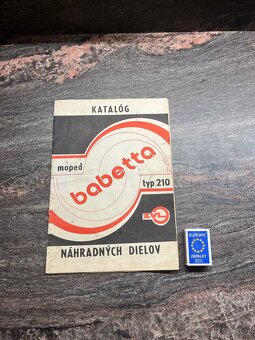 Katalog náhradních dílů babetta typ 210 - 2