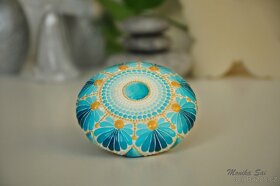 Mandala "Štěstí a ochrana" DotArt, akryl - 2