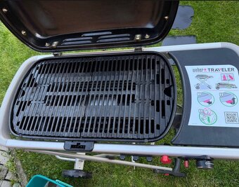 PLYNOVY GRIL WEBER TRAVELER + PRISLUSENSTVI - 2
