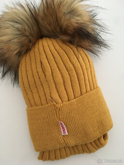 Komplet čepice a nákrčník - 2