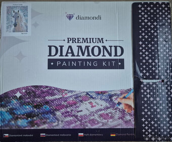 NOVÝ DIAMANTOVÝ OBRÁZEK KŮŇ - 2