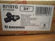 Uzavíratelné šroubení k radiátoru - 2