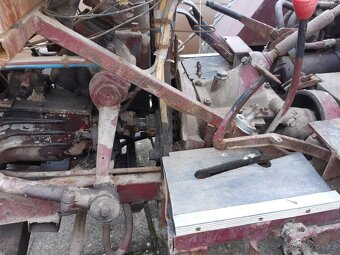 Malotraktor domácí výroby Škoda - 2