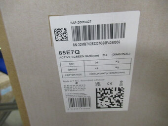 85" Hisense 85E7Q - 2