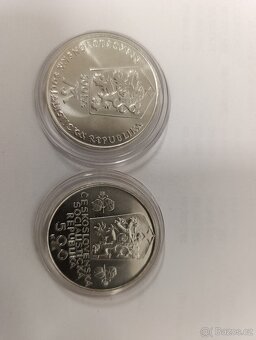 Stříbrné mince 500 Kčs - 2