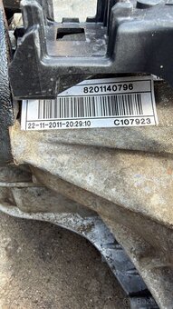 Převodovka Renault Master 2,3 Dci - 2