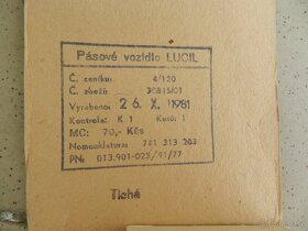 PÁSÁK LUCIL - ITES r. 1981 - ČSSR - 2