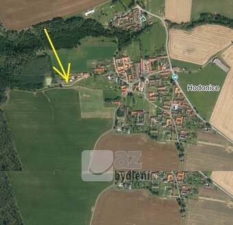 Prodej zahrady 1004 m2 Hodonice, ev.č. 10963-2 - 2