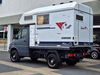 MERCEDES SPRINTER 316 4X4 2,7TD valník + bytná nástavba - 2