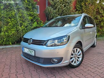VW Touran 2.0 TDI 103kW,DSG,Highline,Tažné,Kamera,Serviska. - 2