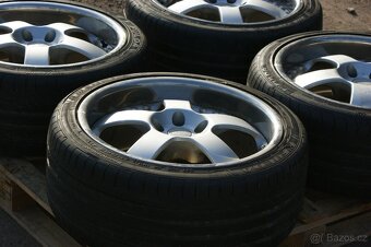 R18 alu kola limcova 5x112 limec cca 6,5cm letmi pneu - 2