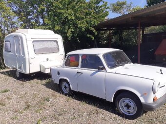 Trabant 1.1 + obytný přívěs N126 - 2