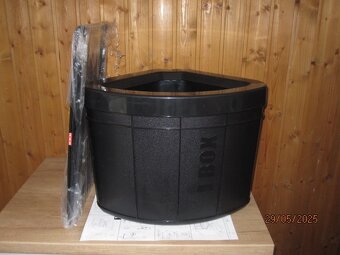 KOS FRANKE SORTER SOLO 60 black with lid 121.0307.572 novy - 2