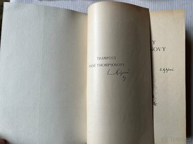 Verne: Trampoty páně Thompsonovy, Vilímek, 1925, originální - 2