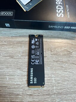 Nevyužívaný a rychlý disk Samsung 980 500GB M.2 (PCIe 3.0 4x - 2
