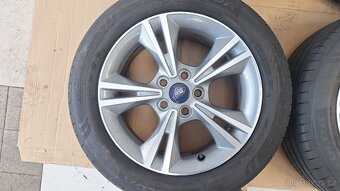 Alu kola Ford 16" 5x108 letní pneu 205/55 R16 7-8mm Focus - 2
