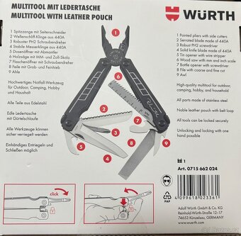 Wurth multifunkcní kleště - 2