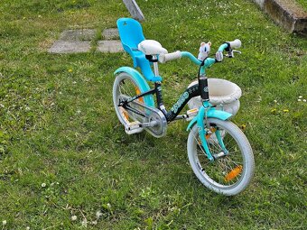 Dětské kolo Author Bello 16" zeleno- šedé - 2