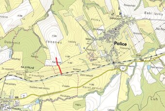 Zemědělská půda, prodej, Police, Vsetín - 2