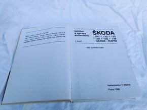 P: J. Andrt- Údržba a opravy aut. Škoda 105-120-136 Rapid - 2