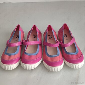 Dětské přezůvky balerínky vel.34 pro dvojčata - 2