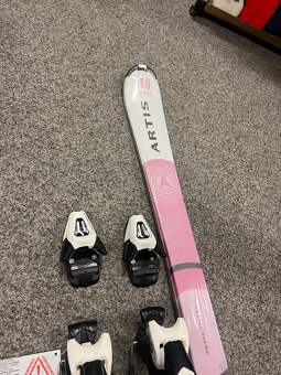 Dětské růžové lyže Artis Talent - 110cm - 2