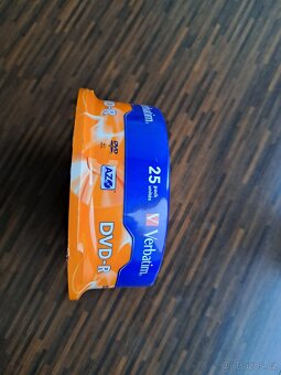 Verbatim DVD-R Printable 16x, 4,7GB, 25 ks (Spindl) - 2