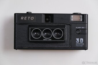 Stereoskopický analogový fotoaparát RETO 3D - 2