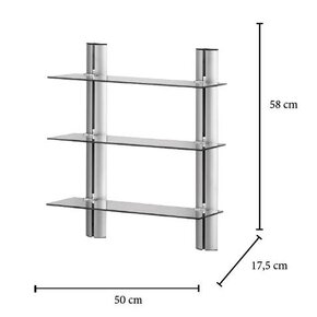 Polička Multi chrom POLPOS3PATRA - 2