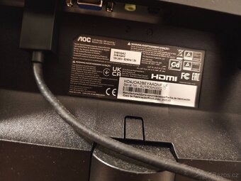 Herni monitor full HD 120hz zakoupeno 9.9.2025 v alze zaruka - 2
