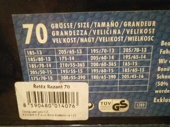 Sněhové řetězy - 2