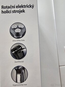 Elektrický rotační holící strojek - 2