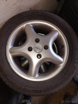 Prodám zimní alu Magic by Rondell 4×100 R14,195/60 - 2
