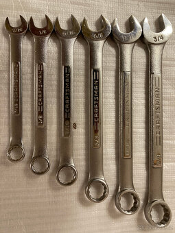 Palcové klíče SAE USA - 2