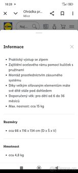 Dětská ohrádka, chodítko a nočník - 2